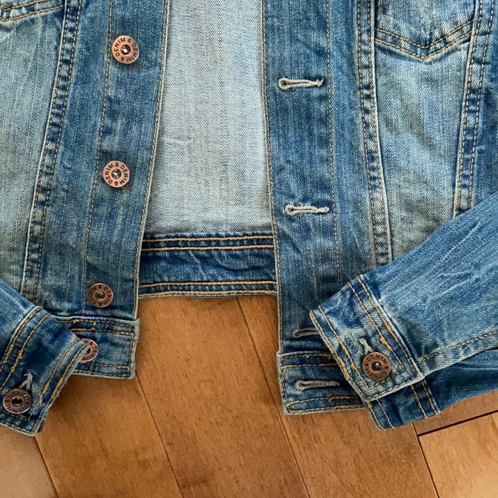 Cropped Jean jacket - Picture 5 of 6